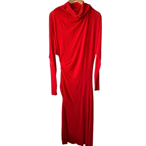 plus size asymmetrical hem dress Plus Size Sleeveless Chiffon Dress With Cascading Details In Black